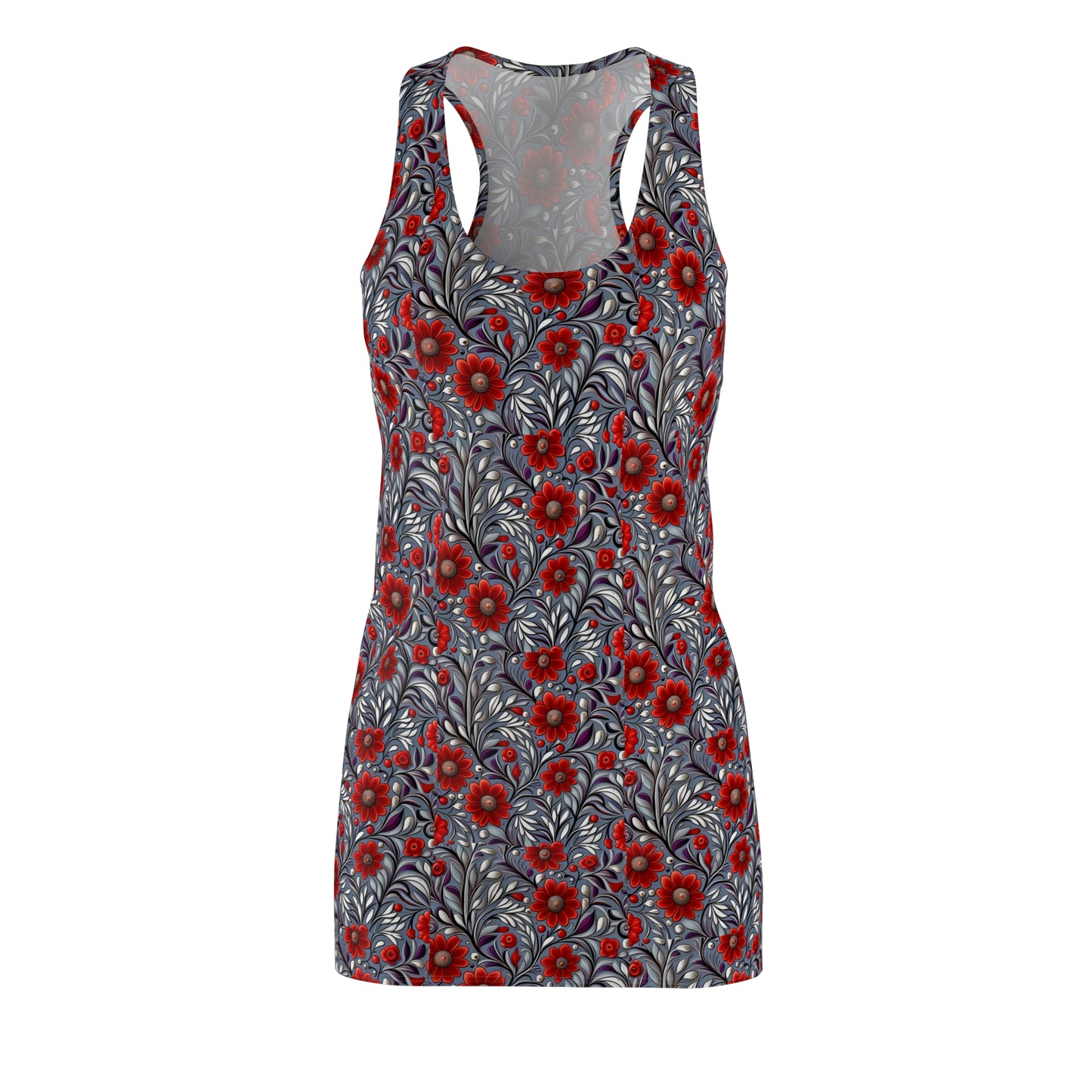 Women's Cut & Sew Racerback Dress (AOP)