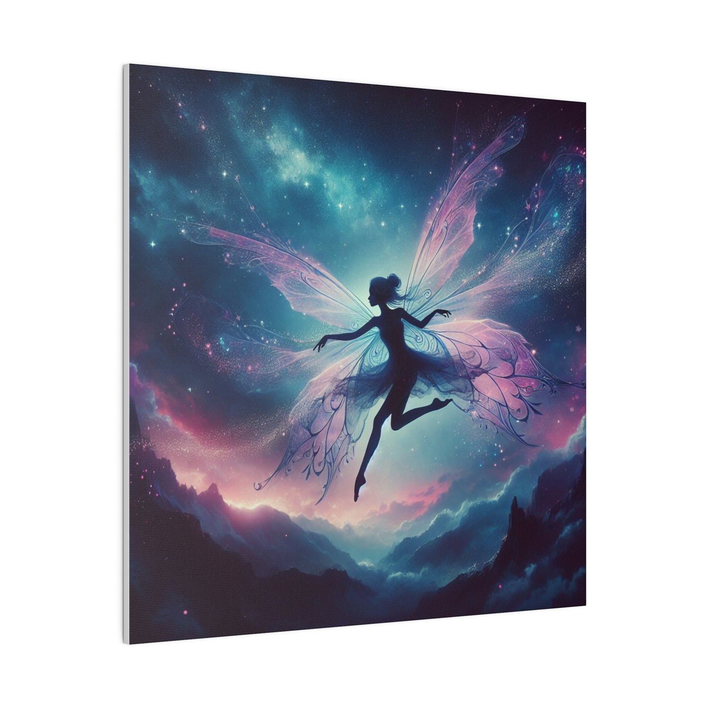 Dancing sky pixie Matte Canvas, Stretched, 0.75"