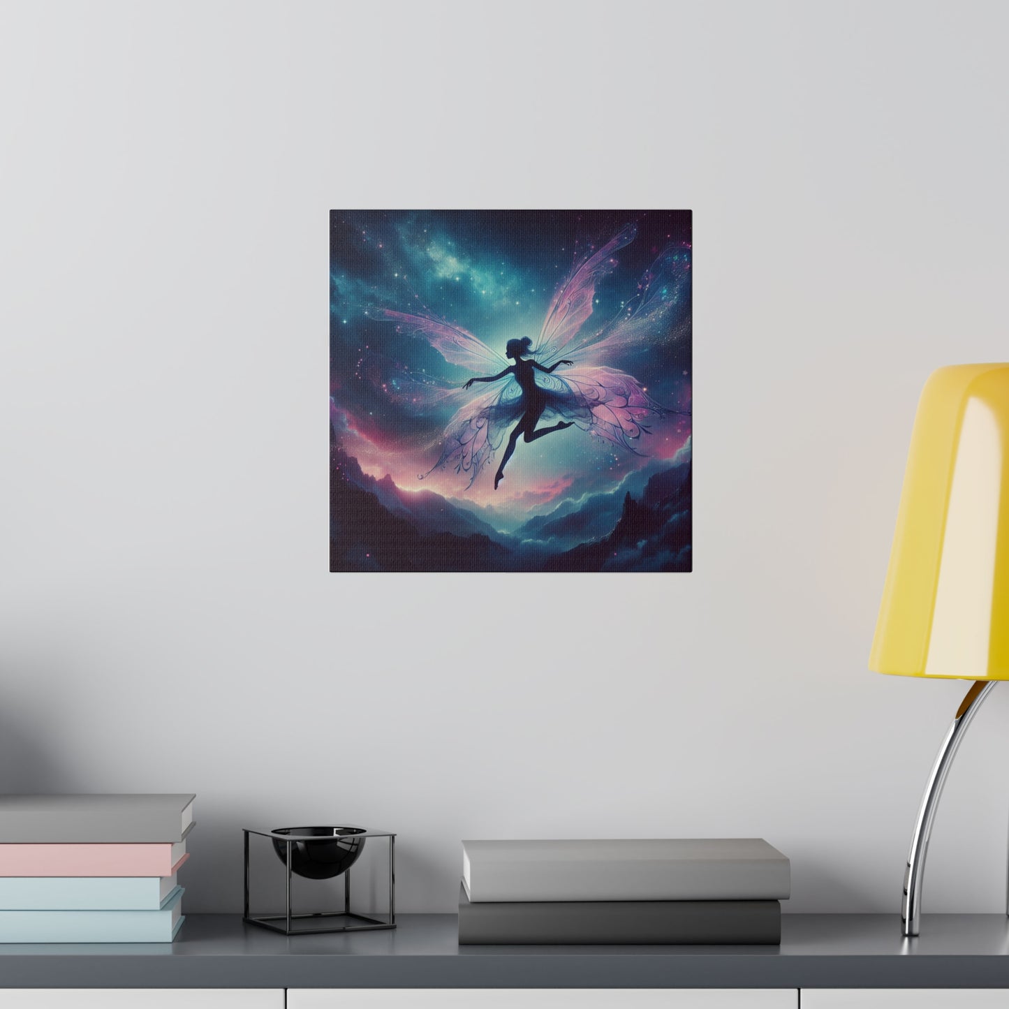 Dancing sky pixie Matte Canvas, Stretched, 0.75"