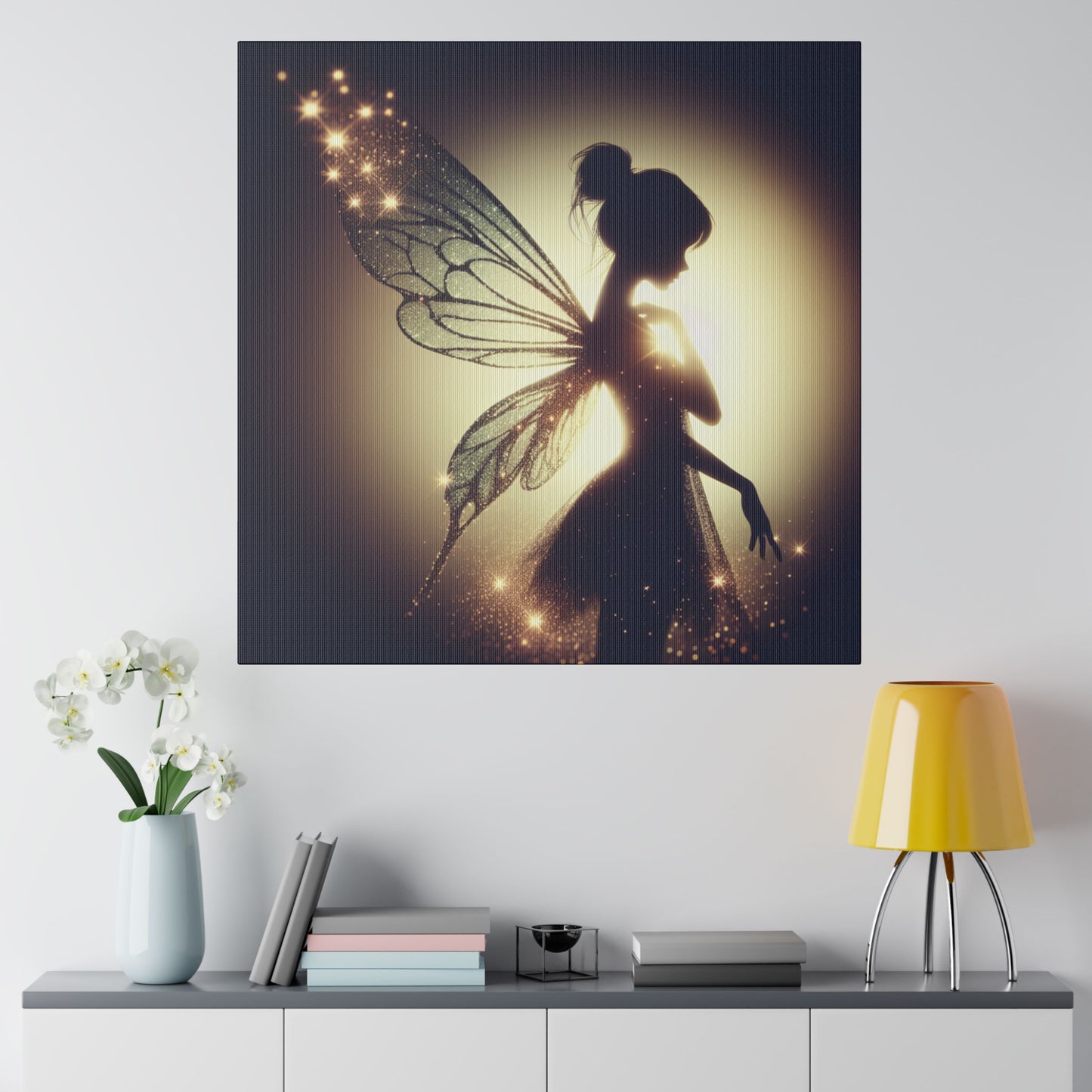 Magical Fairy wall art Matte Canvas, Stretched, 0.75"