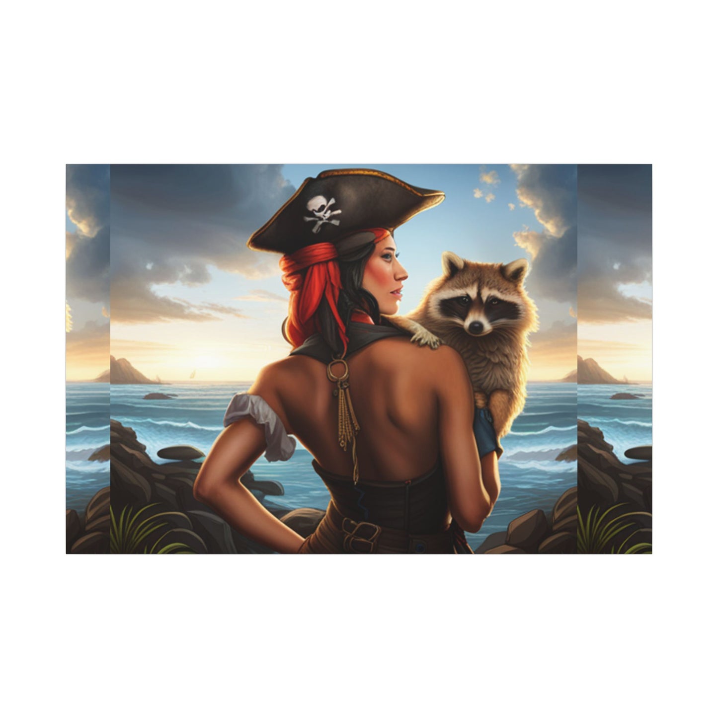 Matte Canvas, Stretched, 0.75" (Multi-Size)