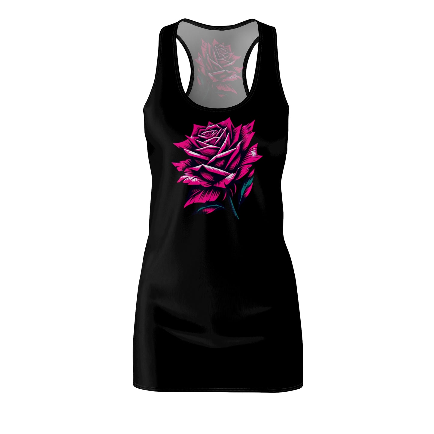 Women's Cut & Sew Racerback Dress (AOP)