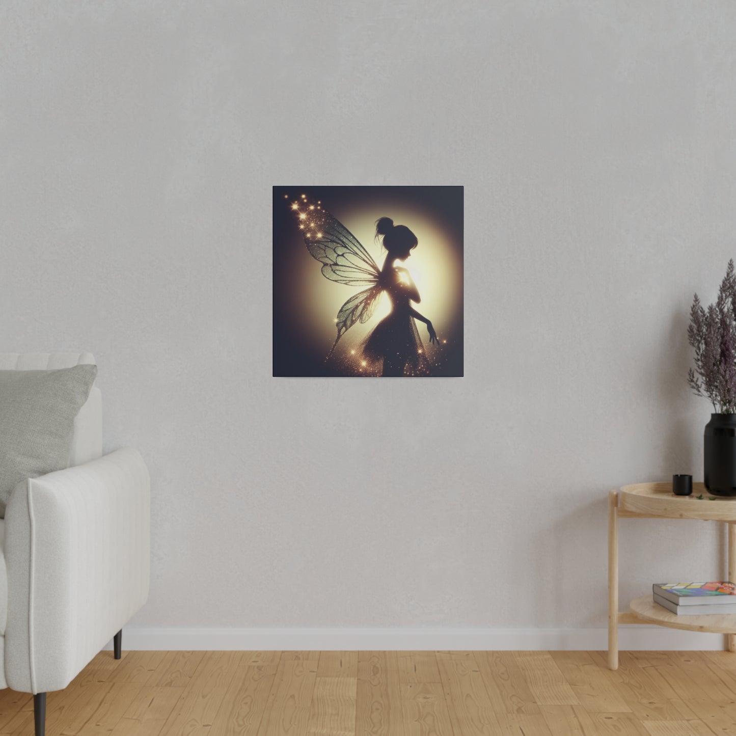 Magical Fairy wall art Matte Canvas, Stretched, 0.75"