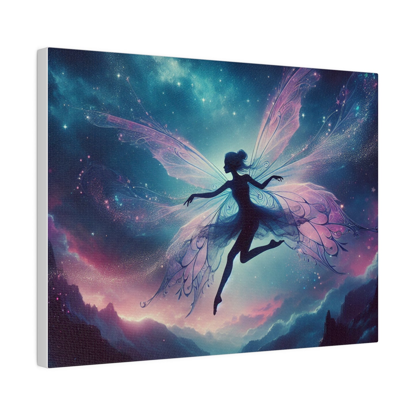 Dancing sky pixie Matte Canvas, Stretched, 0.75"