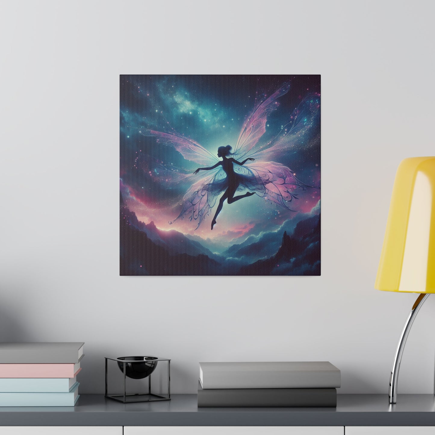 Dancing sky pixie Matte Canvas, Stretched, 0.75"