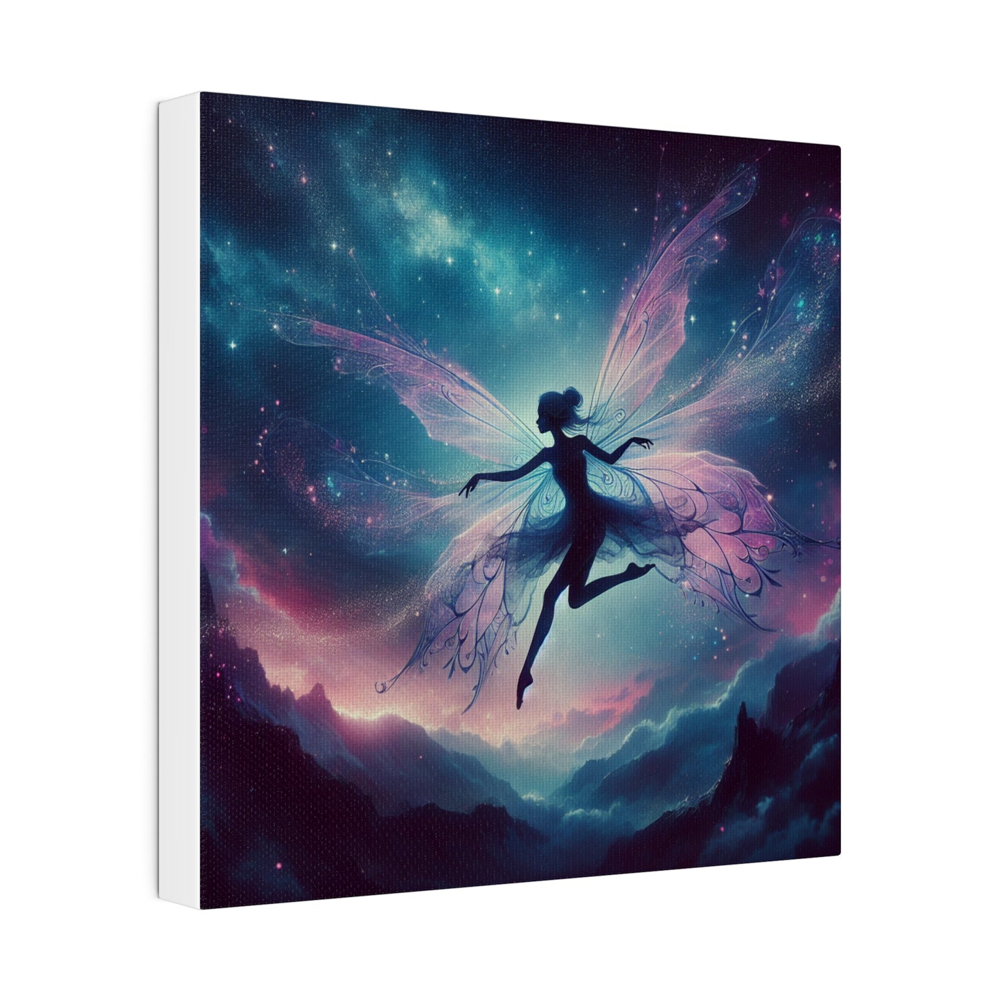 Dancing sky pixie Matte Canvas, Stretched, 0.75"