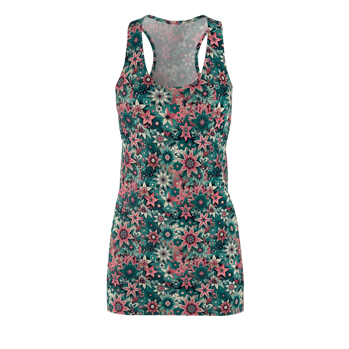 Women's Cut & Sew Racerback Dress (AOP)