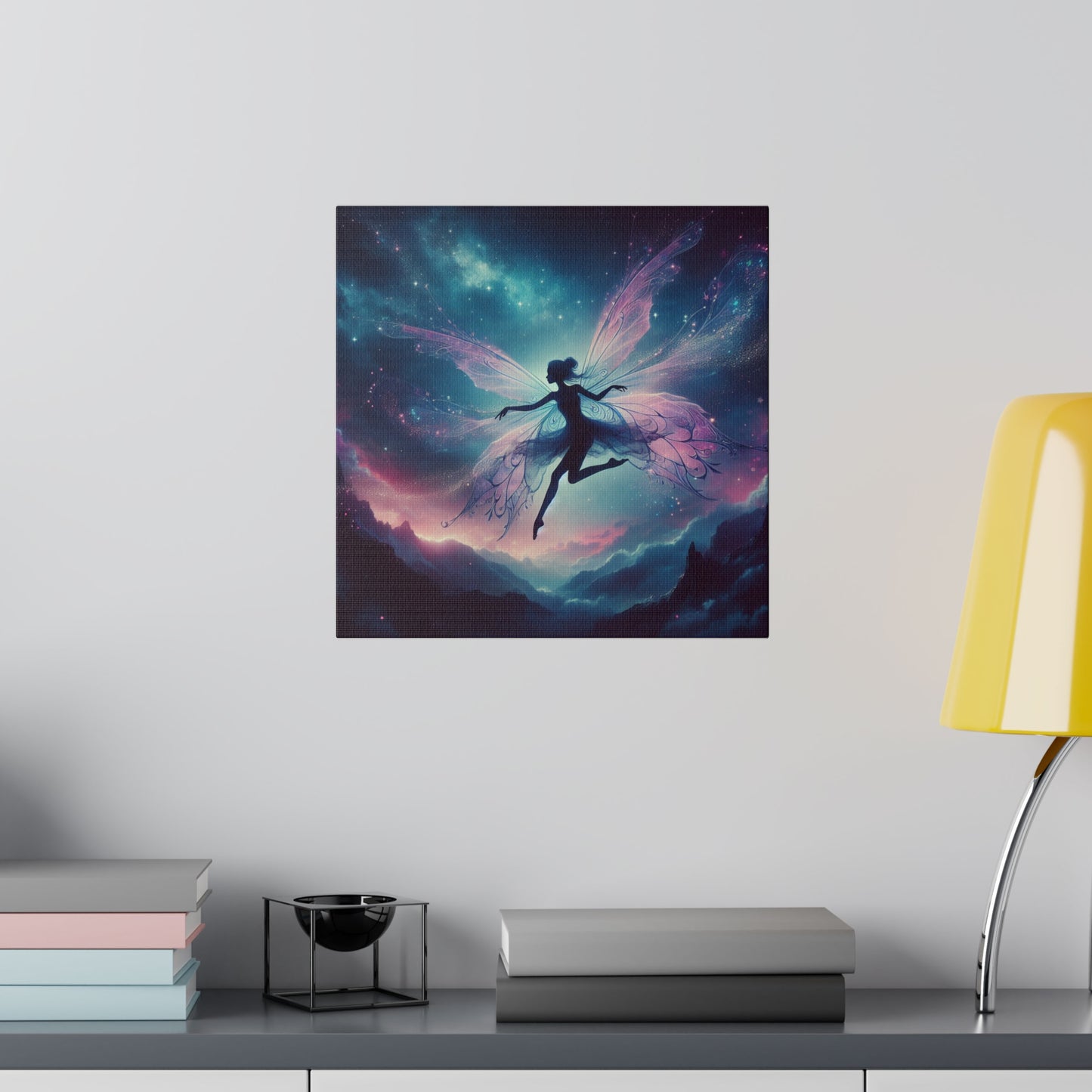 Dancing sky pixie Matte Canvas, Stretched, 0.75"