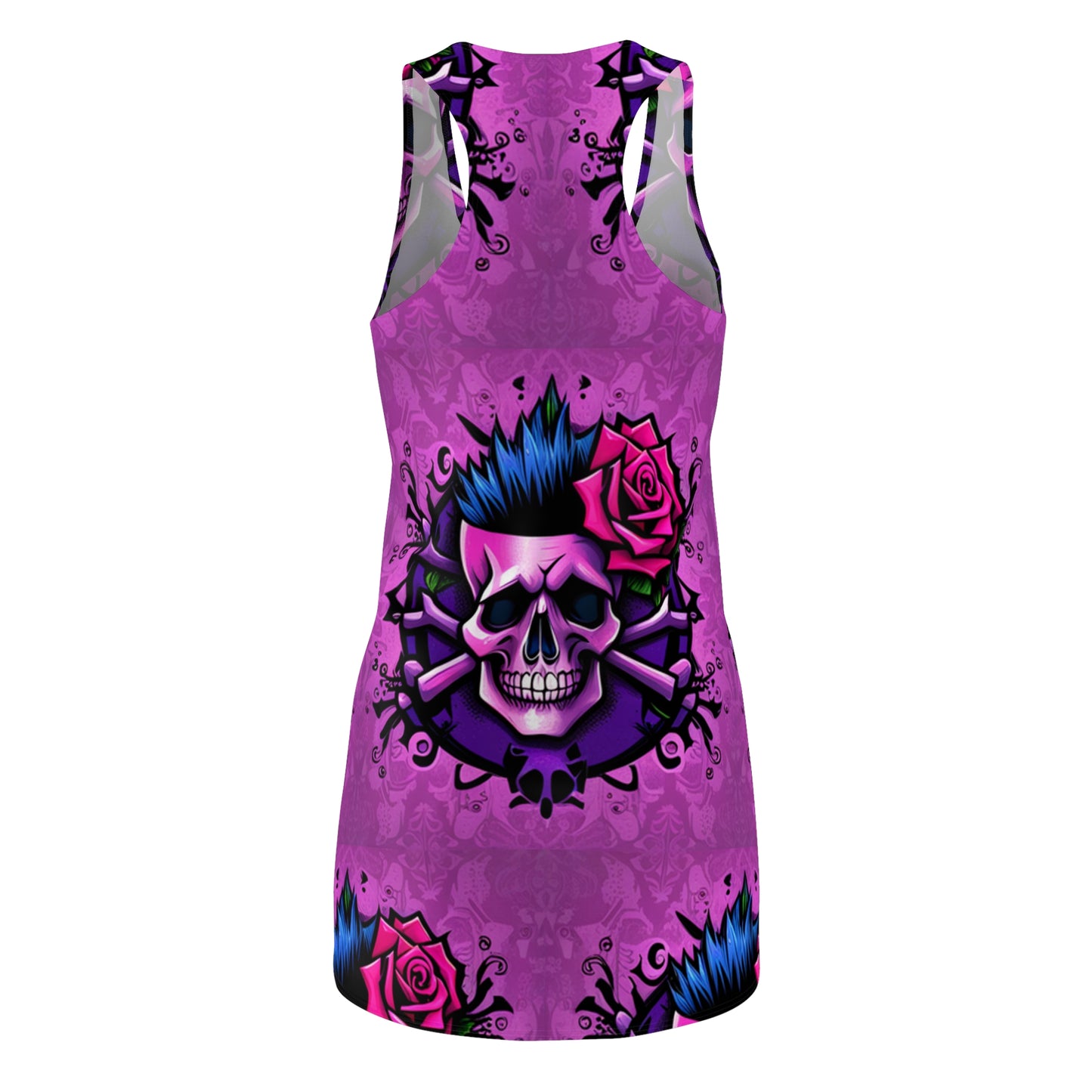 Women's Cut & Sew Racerback Dress (AOP)