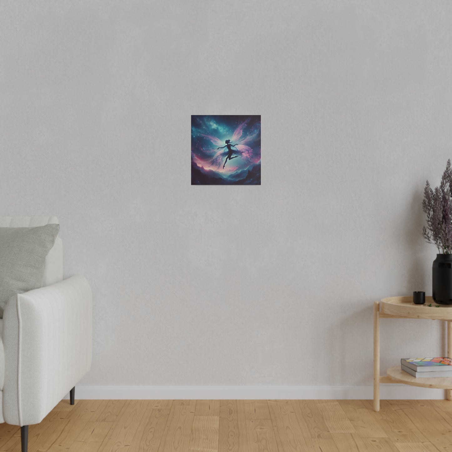 Dancing sky pixie Matte Canvas, Stretched, 0.75"