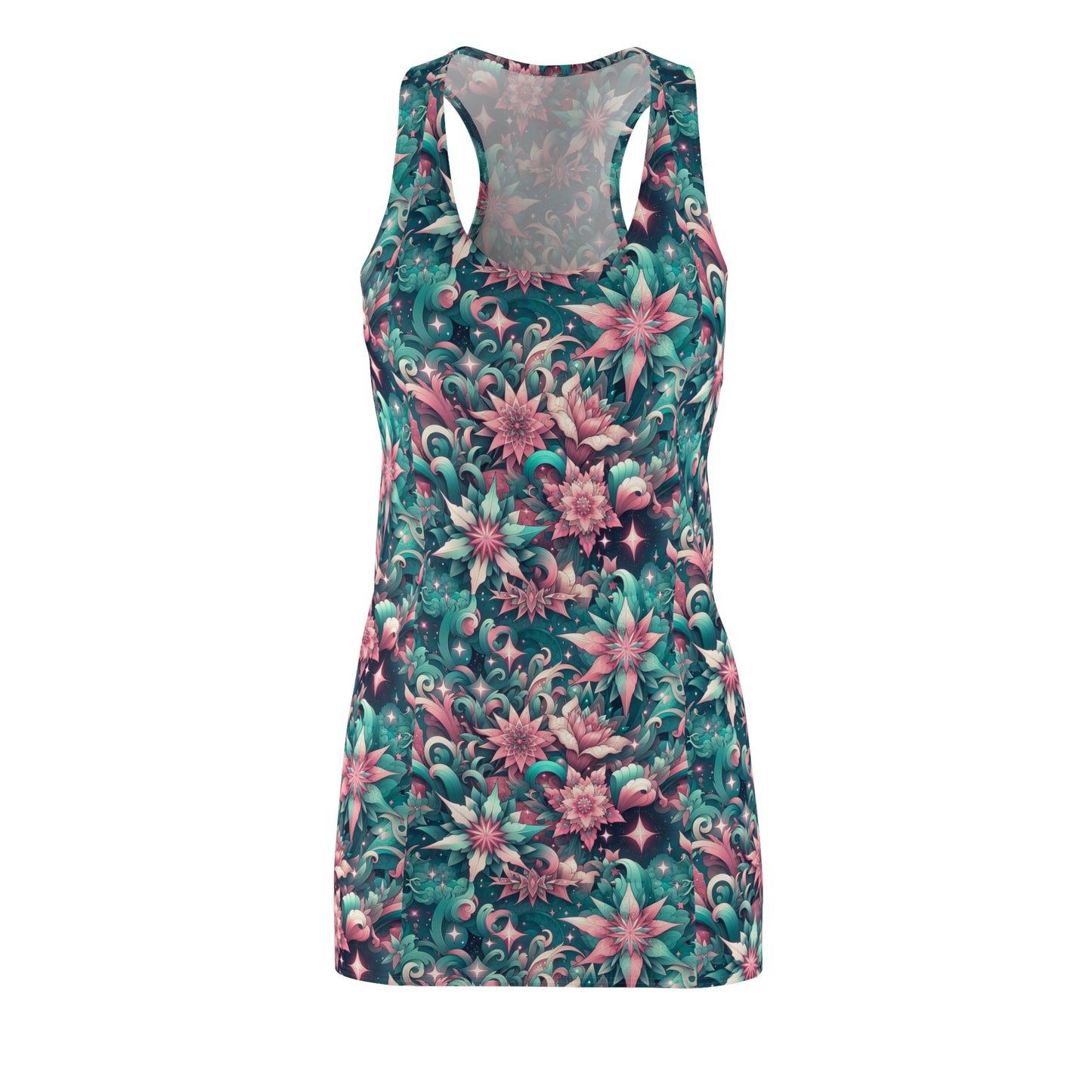 Women's Cut & Sew Racerback Dress (AOP)