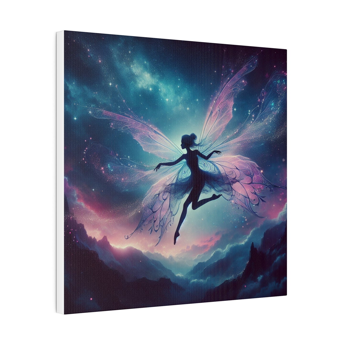 Dancing sky pixie Matte Canvas, Stretched, 0.75"