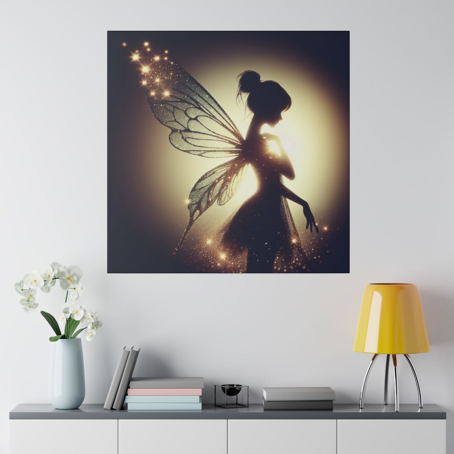 Magical Fairy wall art Matte Canvas, Stretched, 0.75"