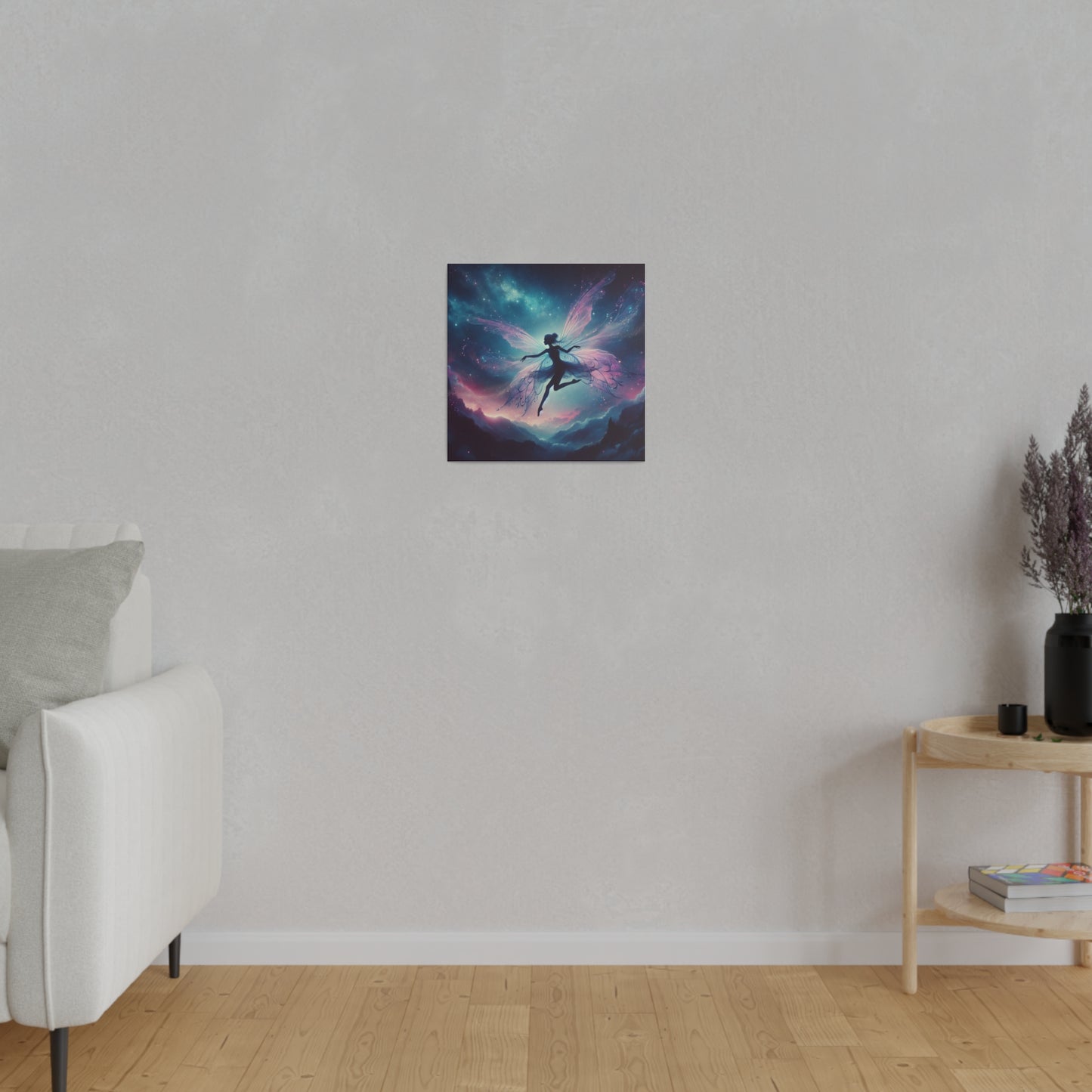 Dancing sky pixie Matte Canvas, Stretched, 0.75"