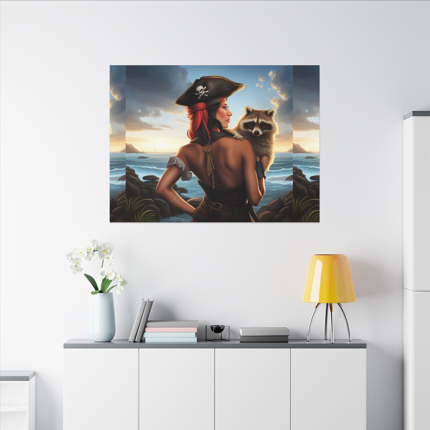 Matte Canvas, Stretched, 0.75" (Multi-Size)