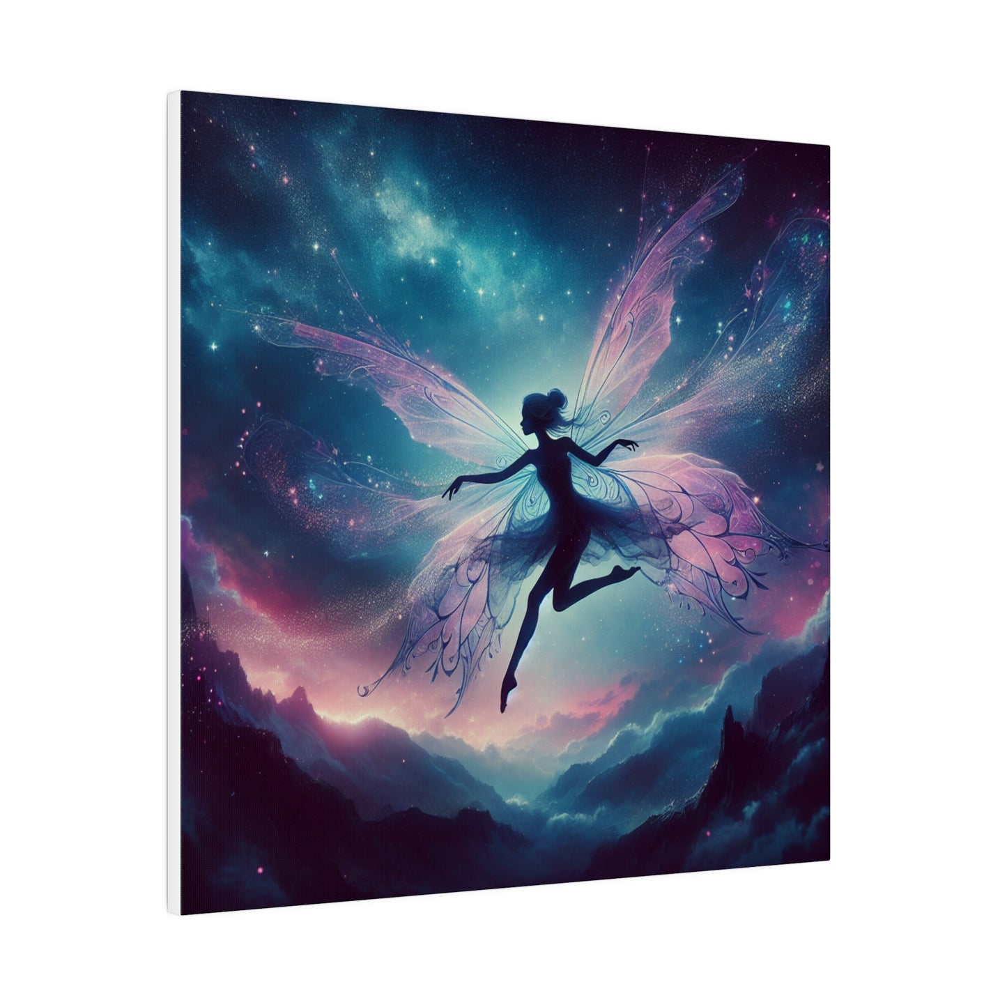 Dancing sky pixie Matte Canvas, Stretched, 0.75"