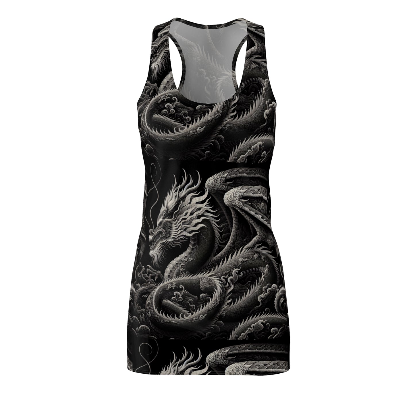 Women's Cut & Sew Racerback Dress (AOP)