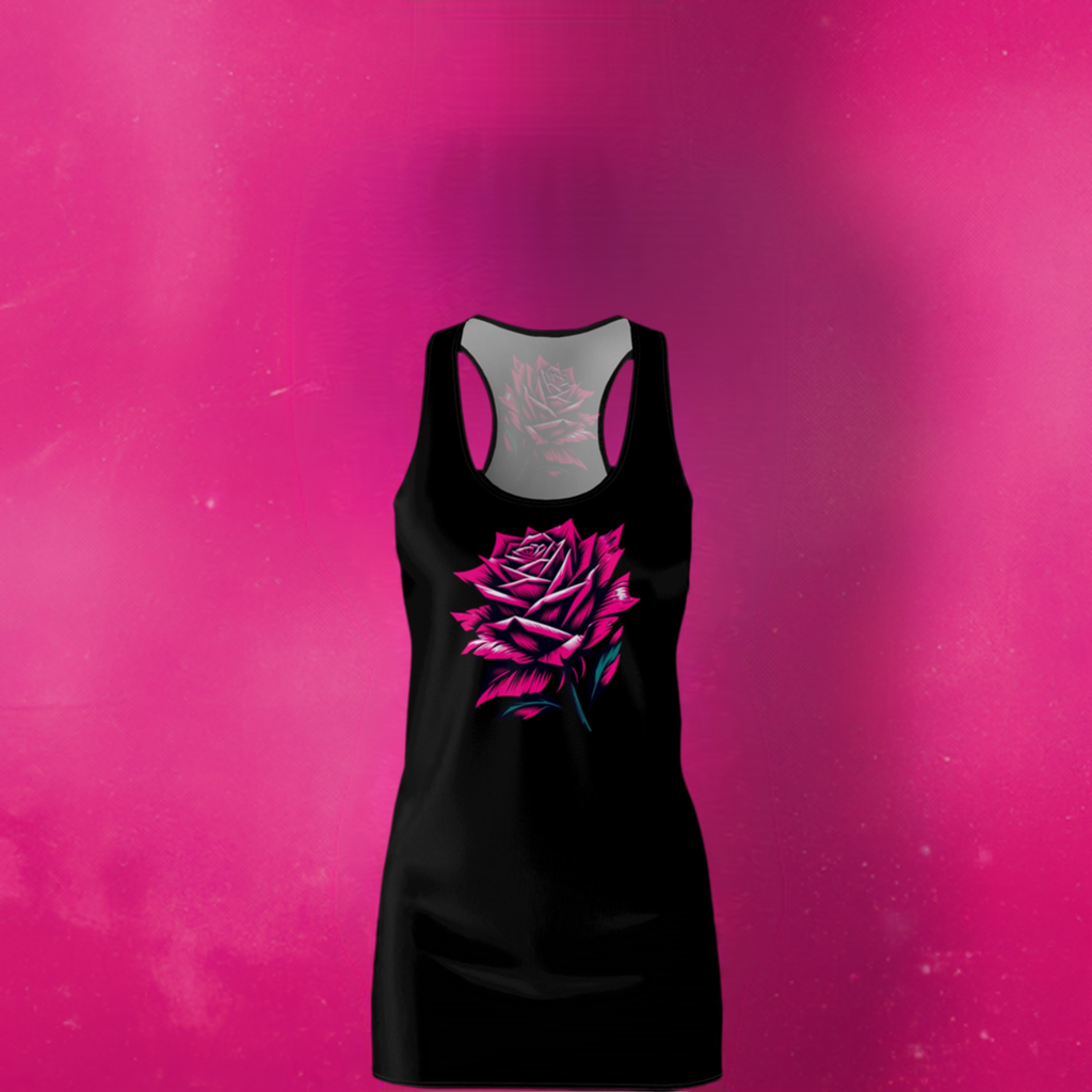 Women's Cut & Sew Racerback Dress (AOP)