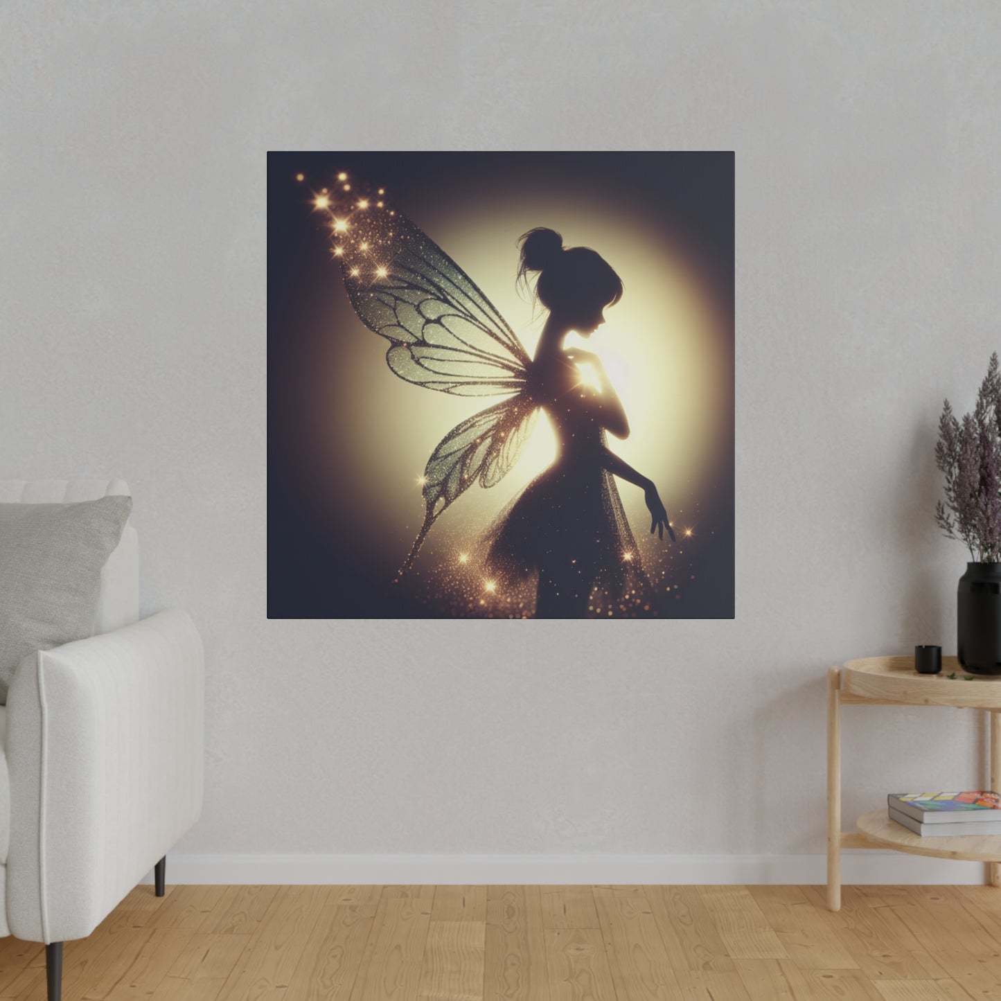 Magical Fairy wall art Matte Canvas, Stretched, 0.75"