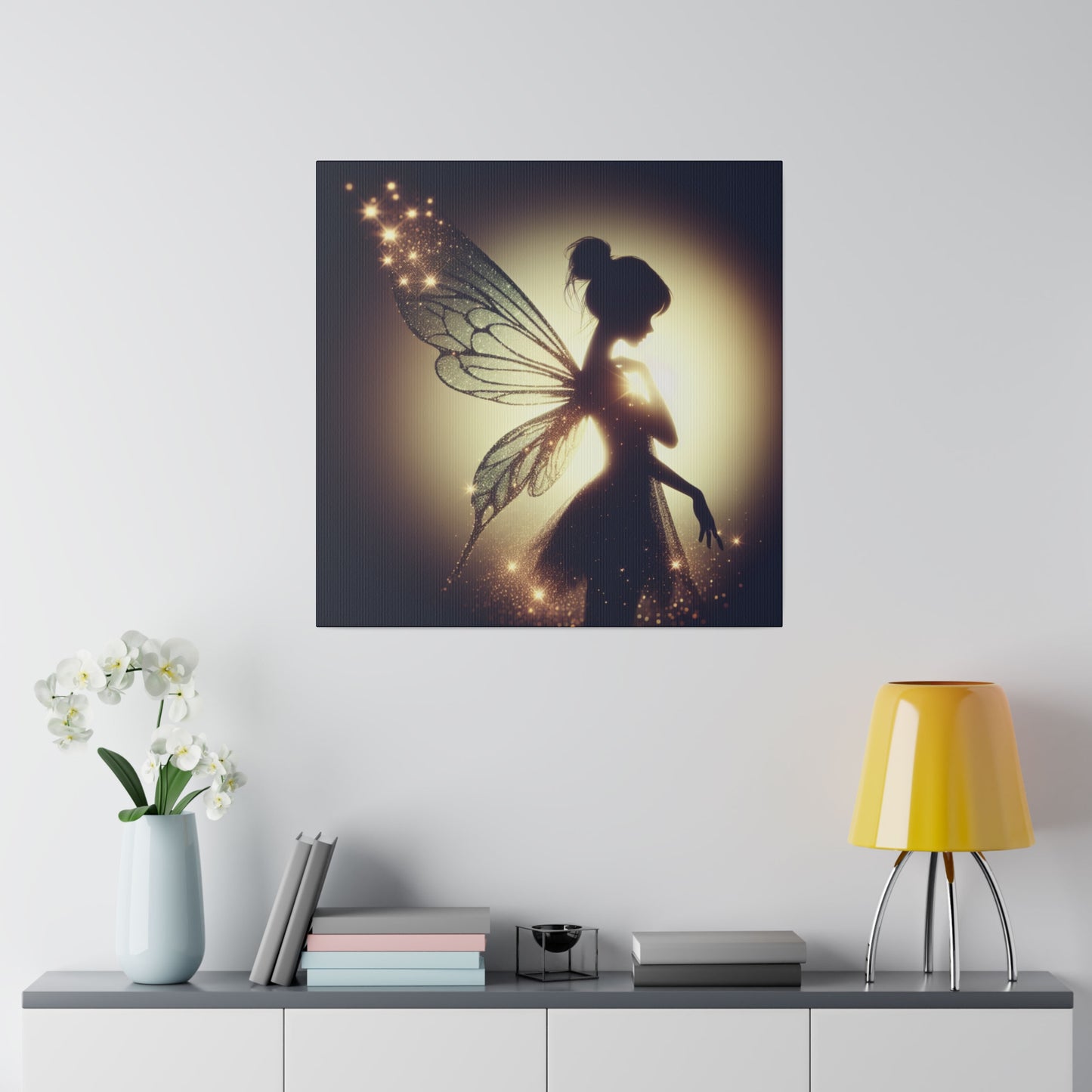Magical Fairy wall art Matte Canvas, Stretched, 0.75"