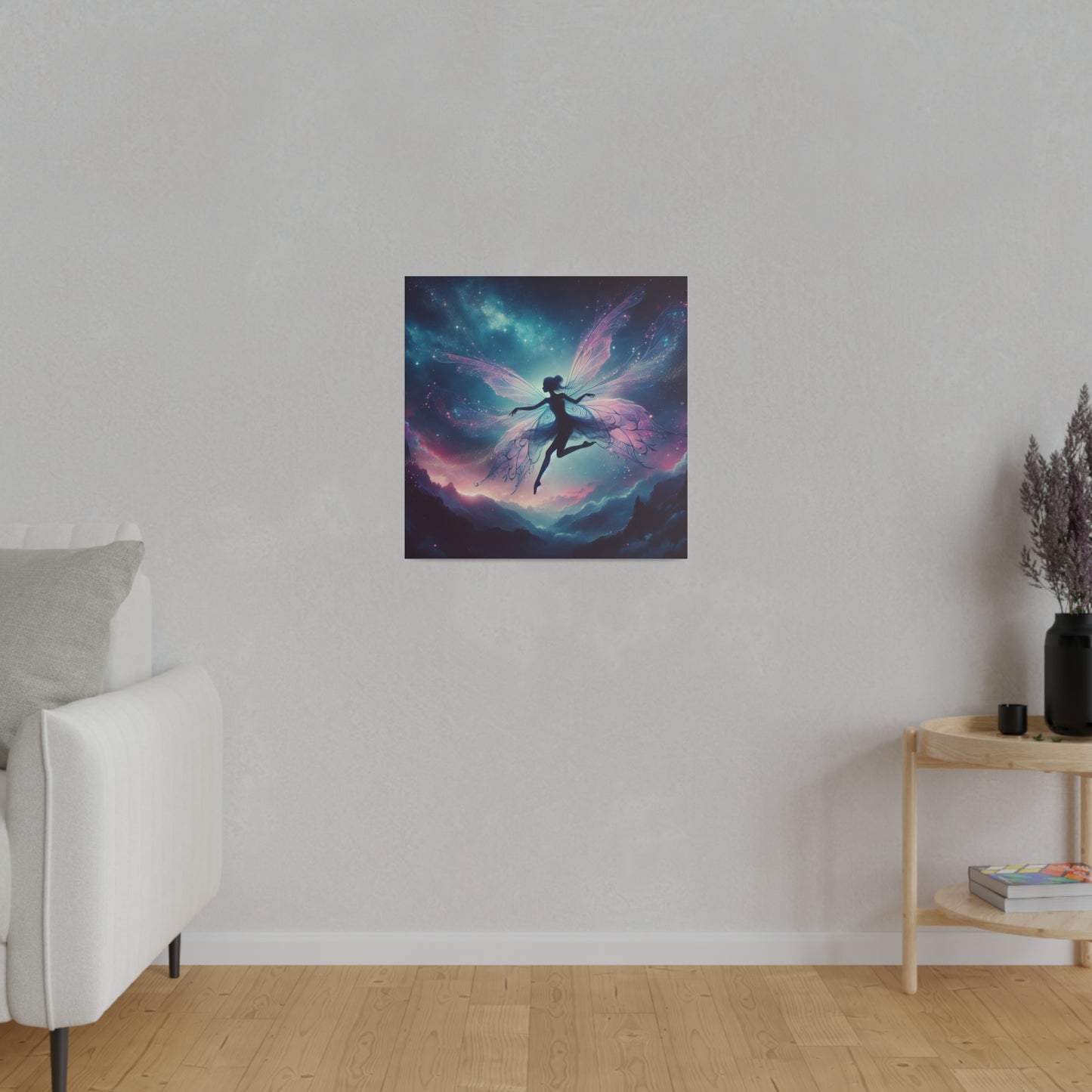 Dancing sky pixie Matte Canvas, Stretched, 0.75"