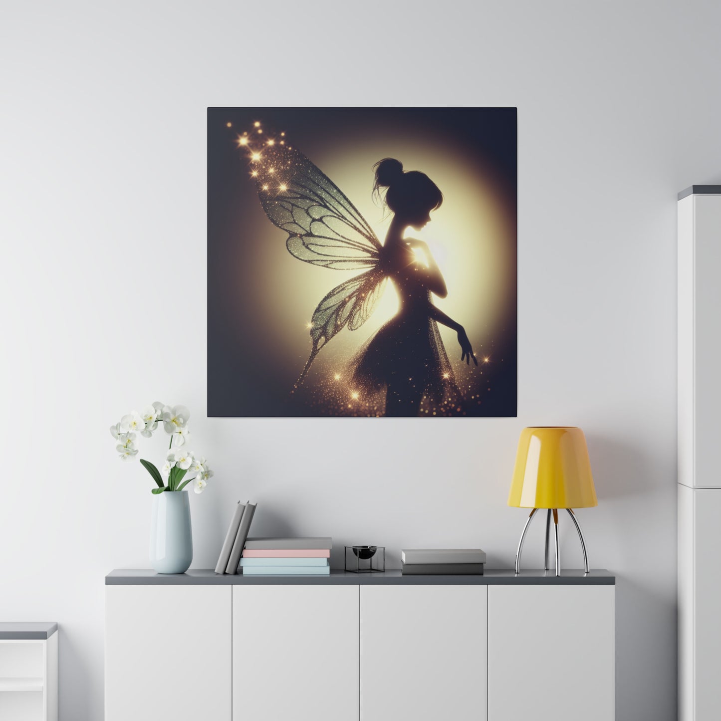 Magical Fairy wall art Matte Canvas, Stretched, 0.75"