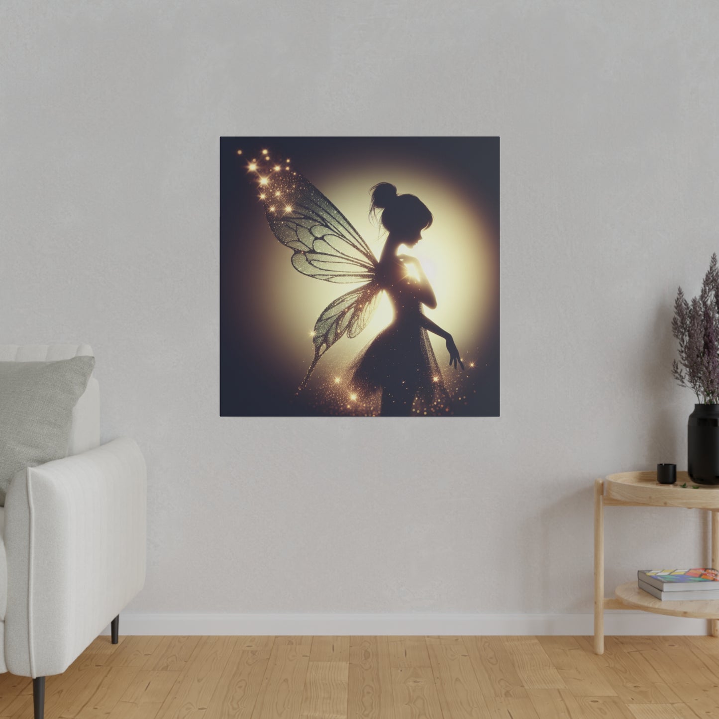 Magical Fairy wall art Matte Canvas, Stretched, 0.75"