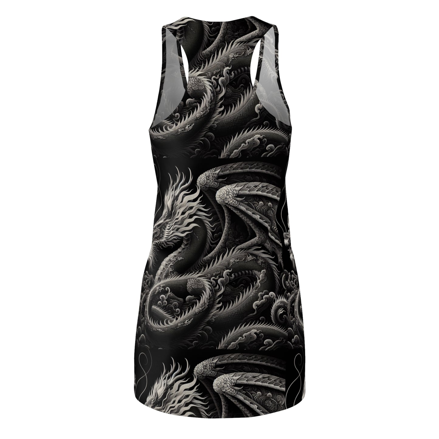 Women's Cut & Sew Racerback Dress (AOP)