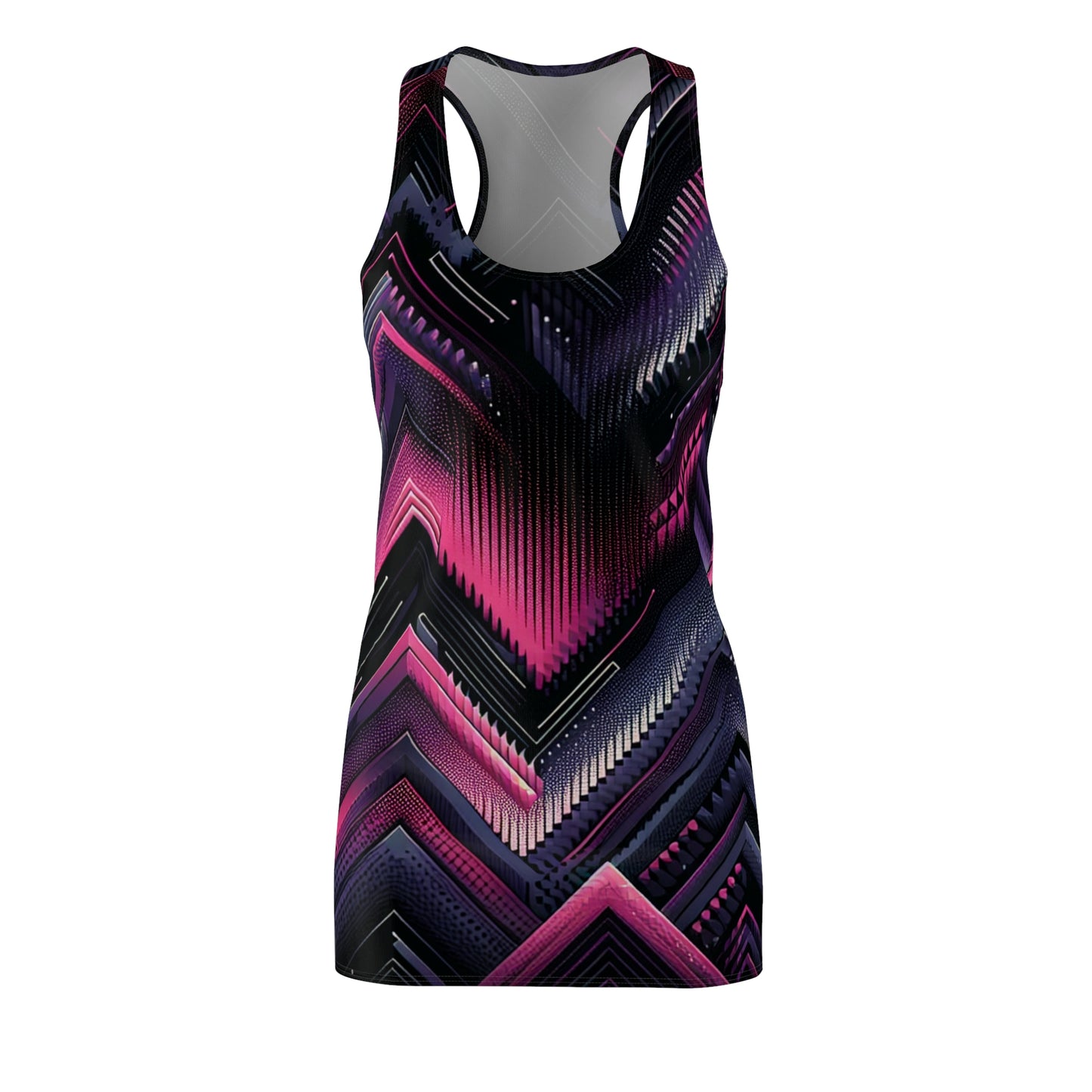 Women's Cut & Sew Racerback Dress (AOP)