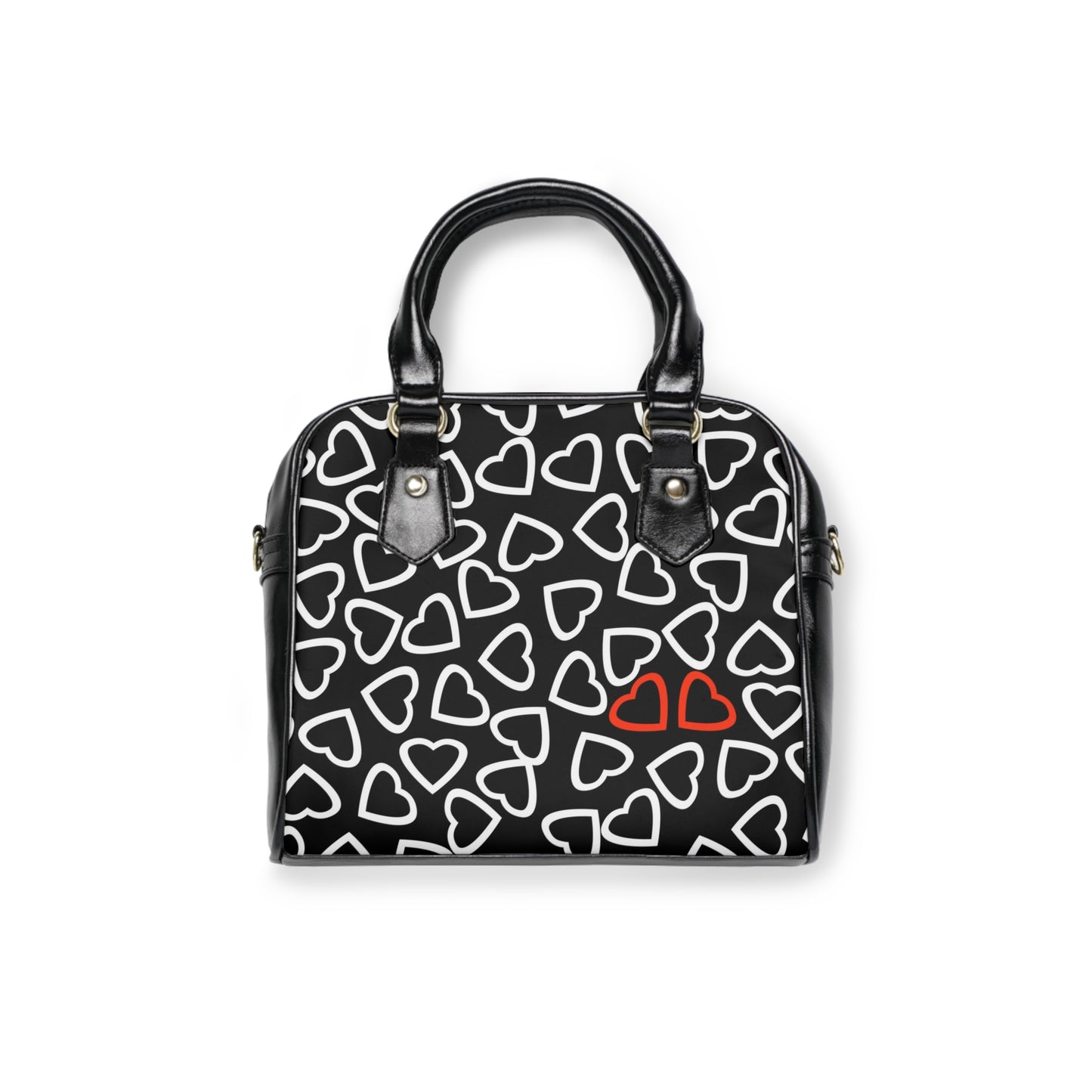 Superhero heart woman Shoulder Handbag