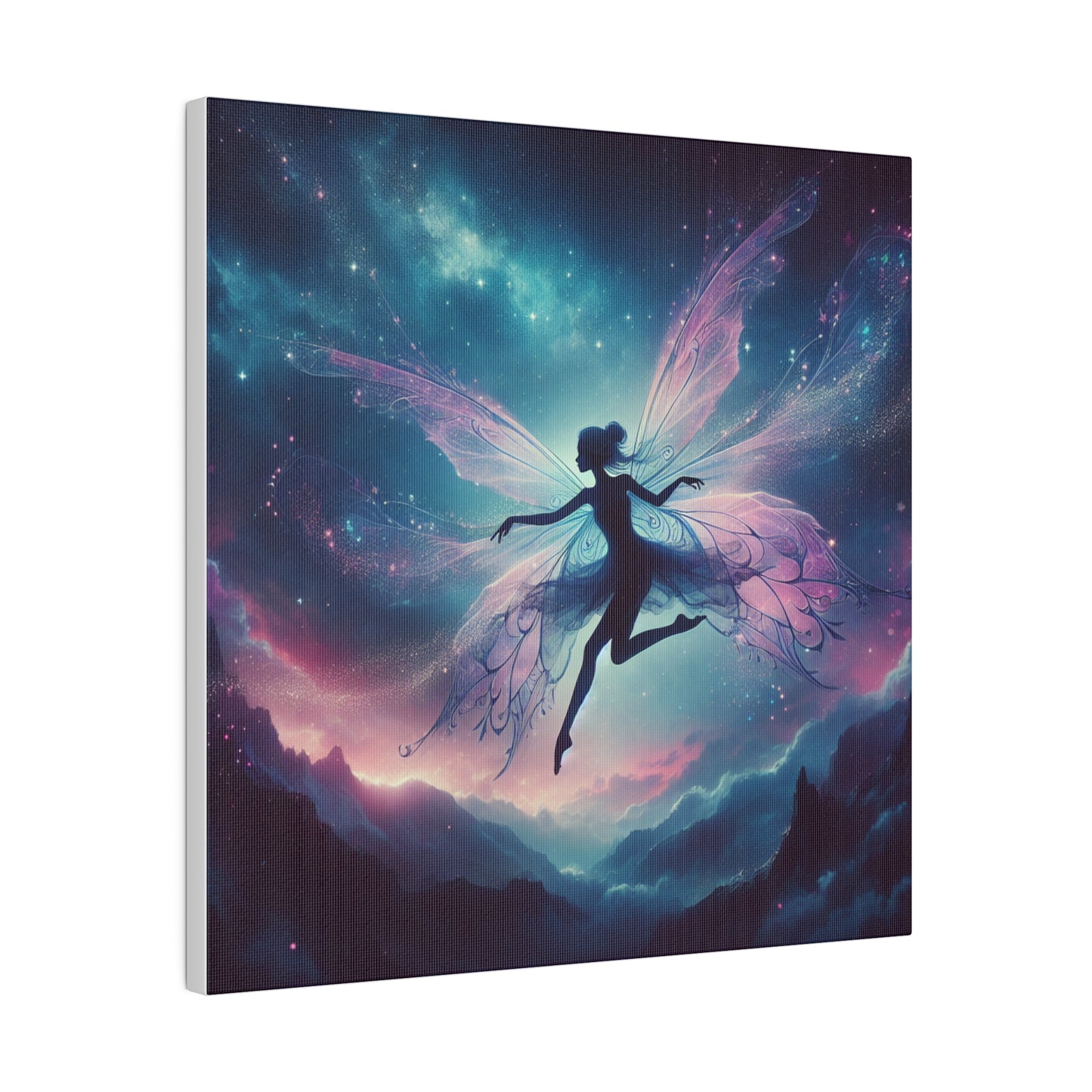Dancing sky pixie Matte Canvas, Stretched, 0.75"