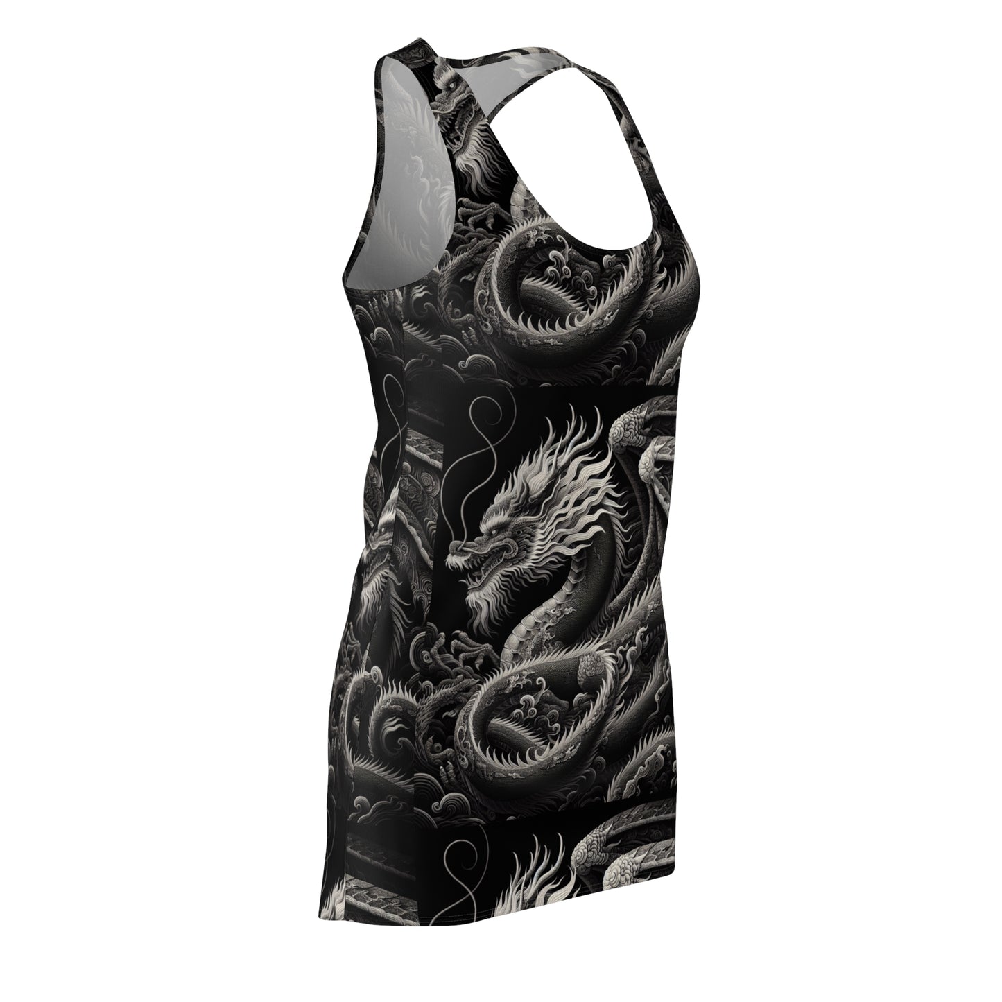Women's Cut & Sew Racerback Dress (AOP)