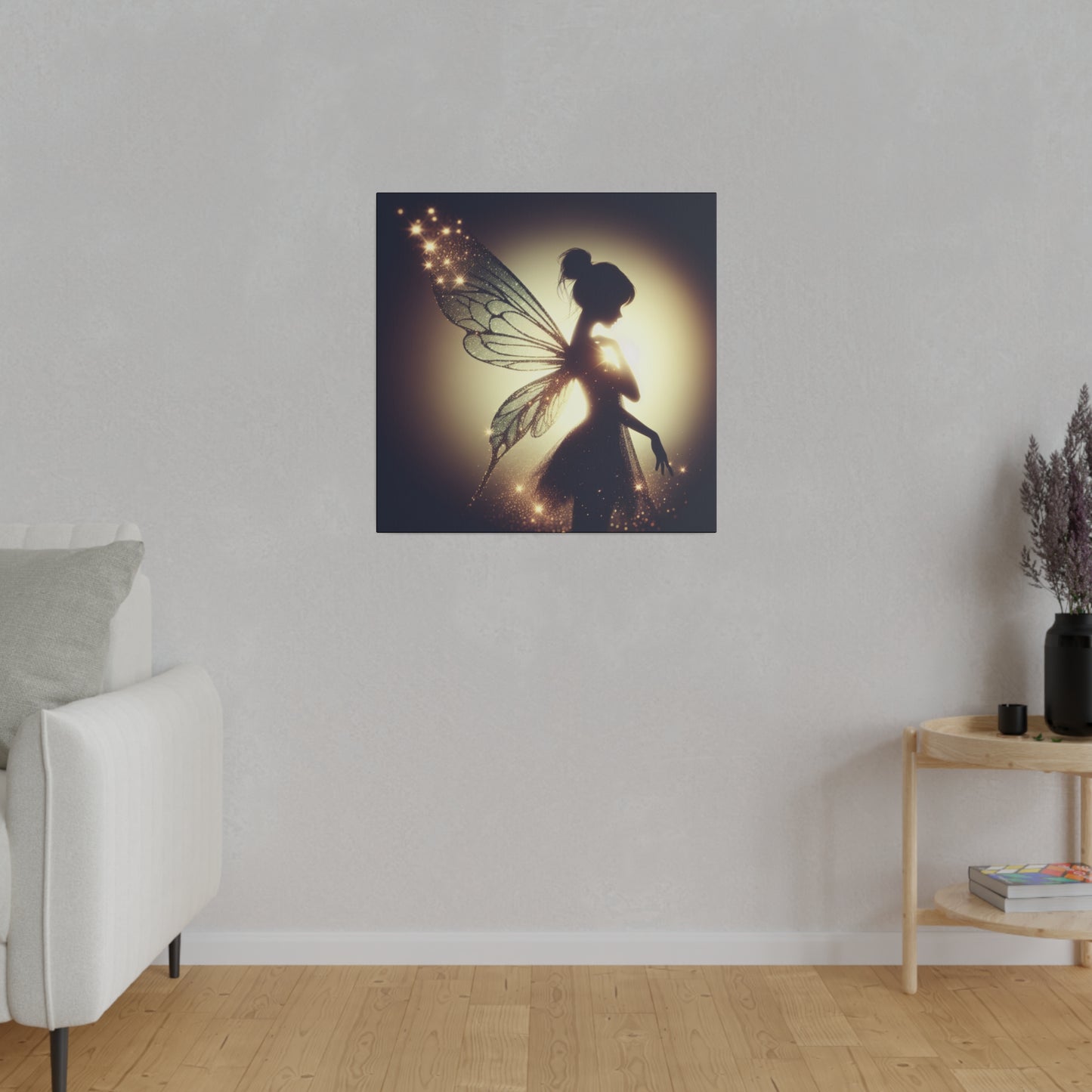 Magical Fairy wall art Matte Canvas, Stretched, 0.75"