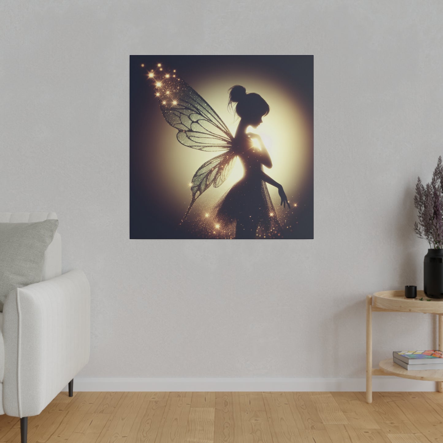 Magical Fairy wall art Matte Canvas, Stretched, 0.75"