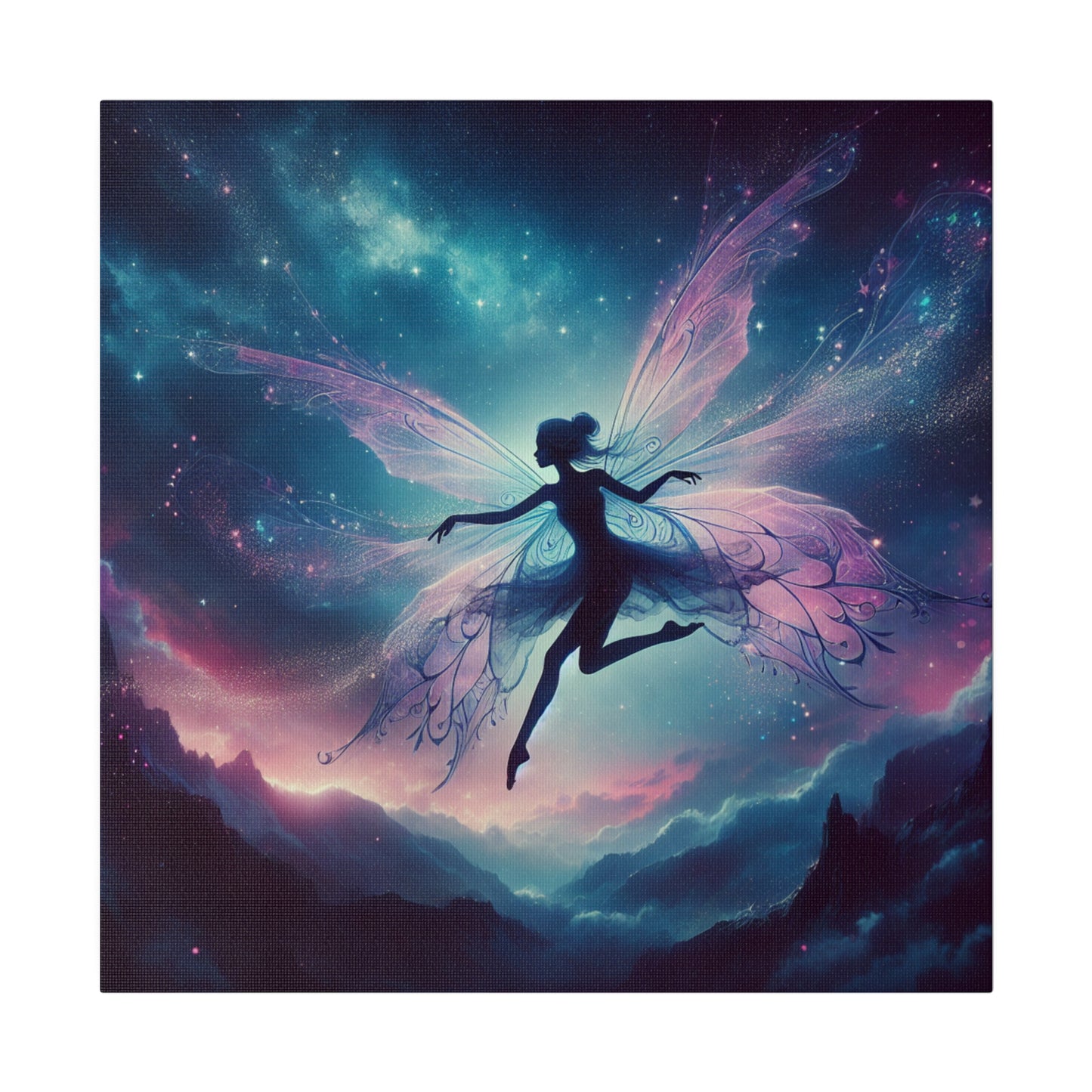Dancing sky pixie Matte Canvas, Stretched, 0.75"