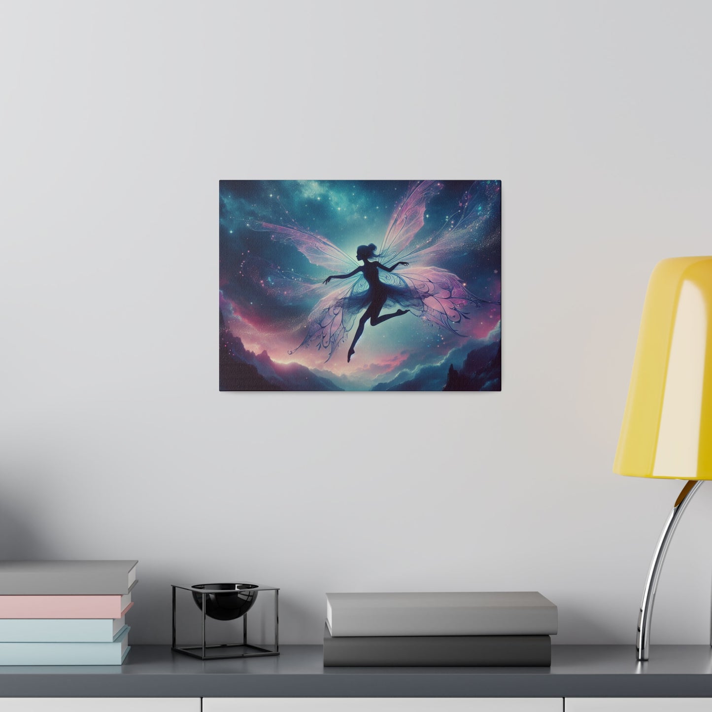 Dancing sky pixie Matte Canvas, Stretched, 0.75"