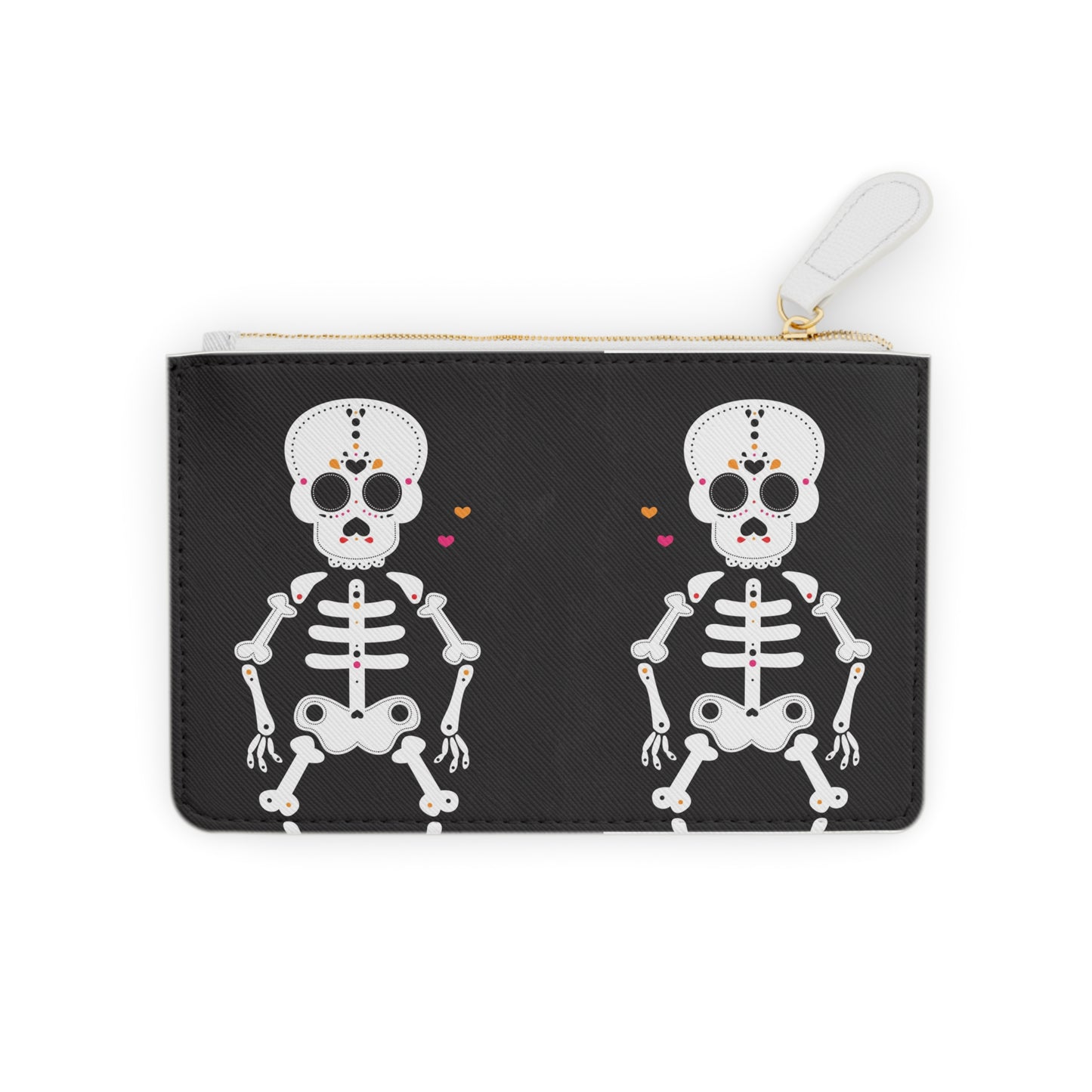 Skull and skeleton Mini Clutch Bag