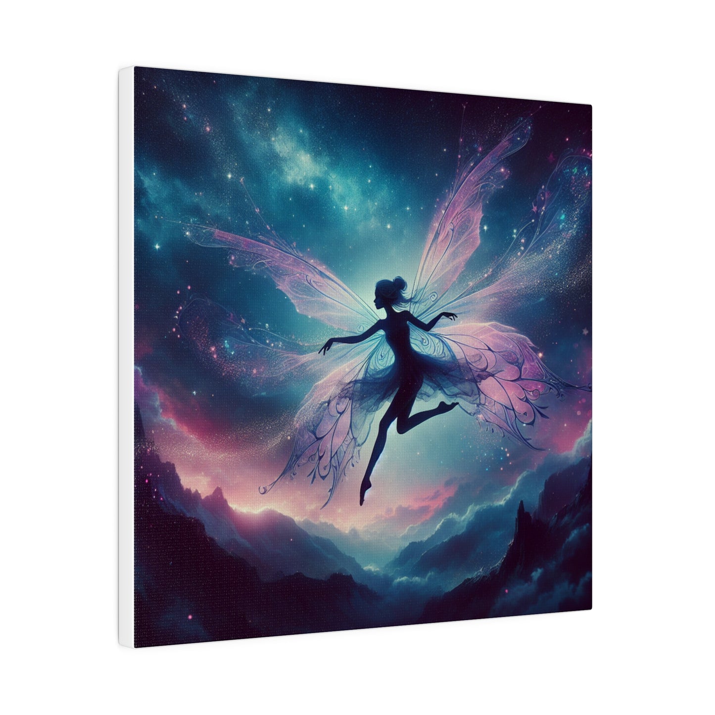 Dancing sky pixie Matte Canvas, Stretched, 0.75"