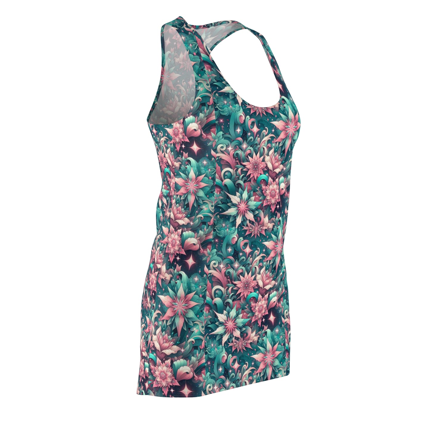 Women's Cut & Sew Racerback Dress (AOP)