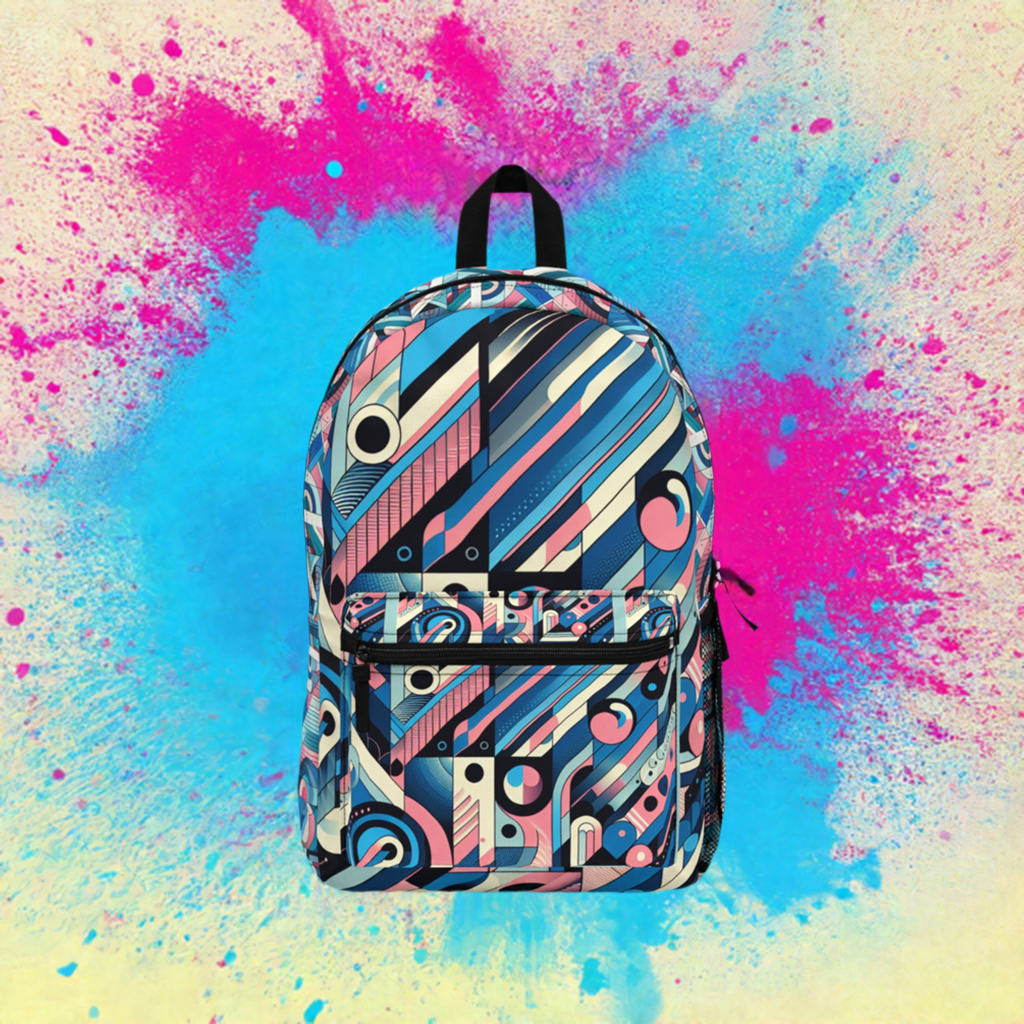 Asymmetrical line Backpack