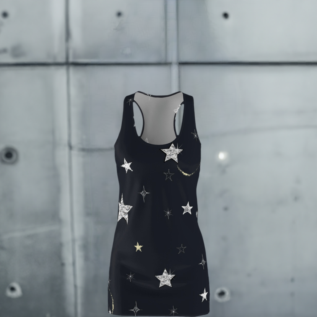 Women's Cut & Sew Racerback Dress (AOP)