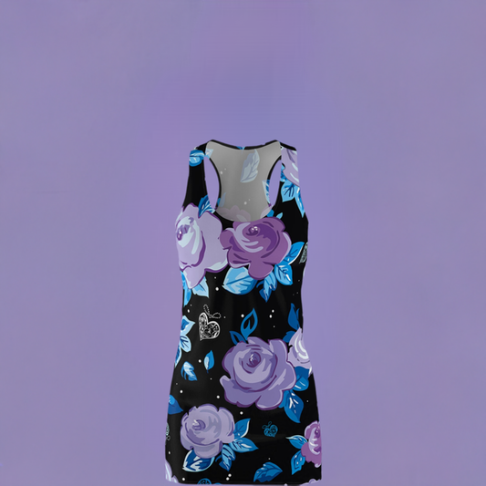 Women's Cut & Sew Racerback Dress (AOP)